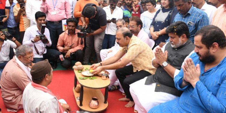 Gautami river widening and deepening started