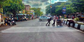 रत्नागिरीत मुख्य रस्त्यांवर गतिरोधक