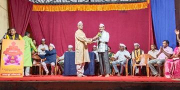 Mahapuja of Shri Satyanarayana completed at Umrath