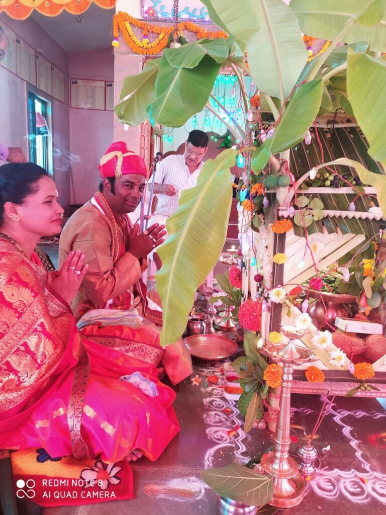 Mahapuja of Shri Satyanarayana completed at Umrath