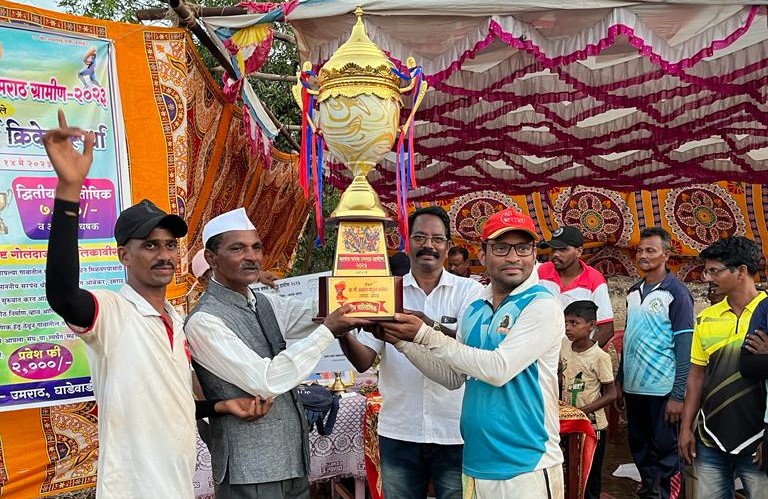 Organized Sarpanch Cup Tournament at Umratha