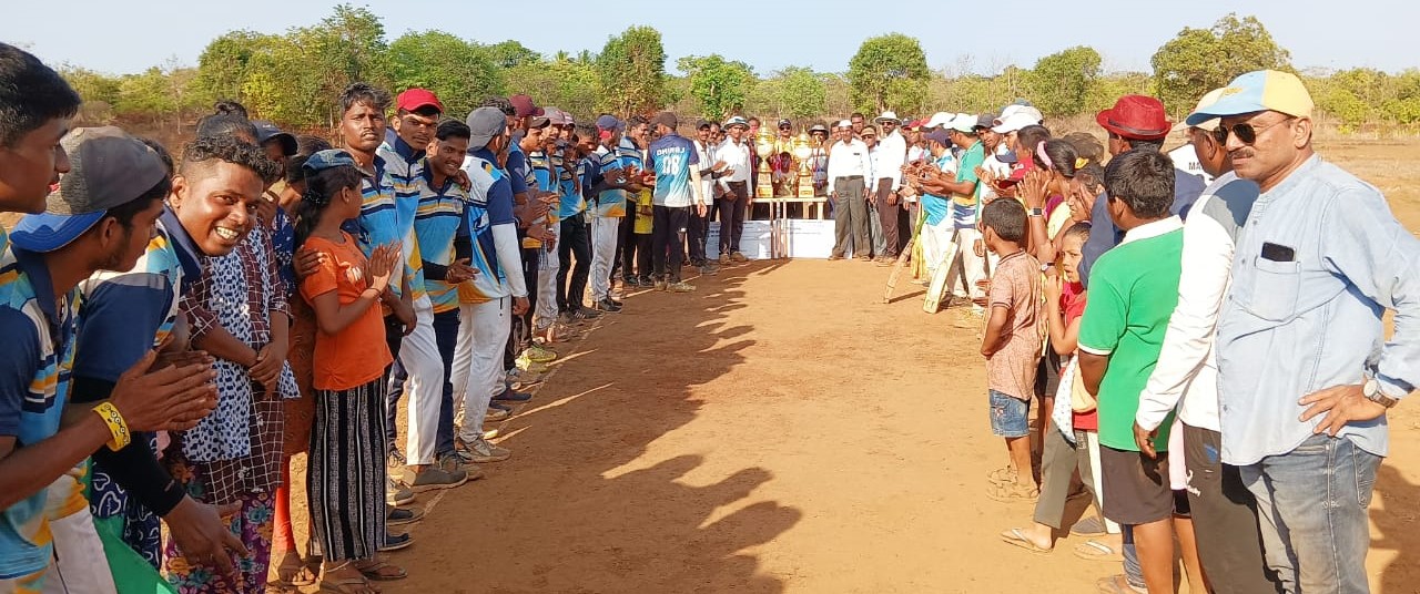 Organized Sarpanch Cup Tournament at Umratha