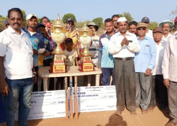 Organized Sarpanch Cup Tournament at Umratha