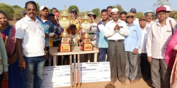 Organized Sarpanch Cup Tournament at Umratha