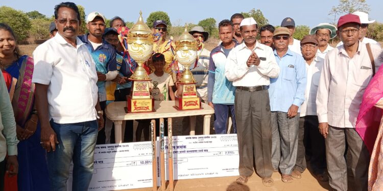Organized Sarpanch Cup Tournament at Umratha