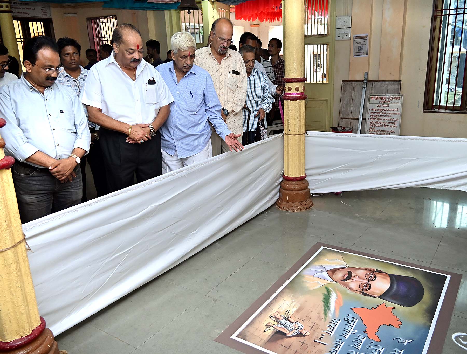 Savarkar's inspiring moments emerged from rangoli