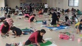 District Level Rangoli Competition