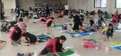 District Level Rangoli Competition