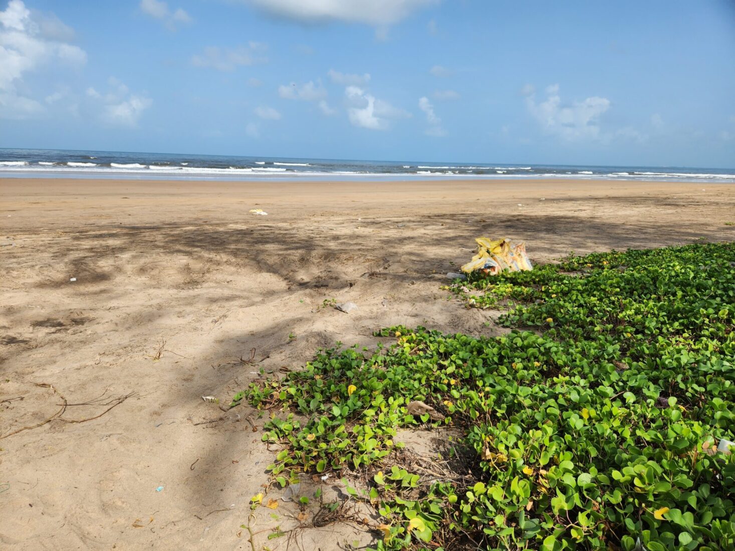 Guhagar beach sand extraction