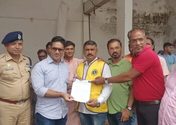 The Collector reviewed the disaster management