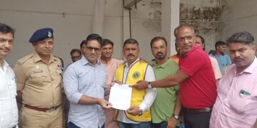 The Collector reviewed the disaster management