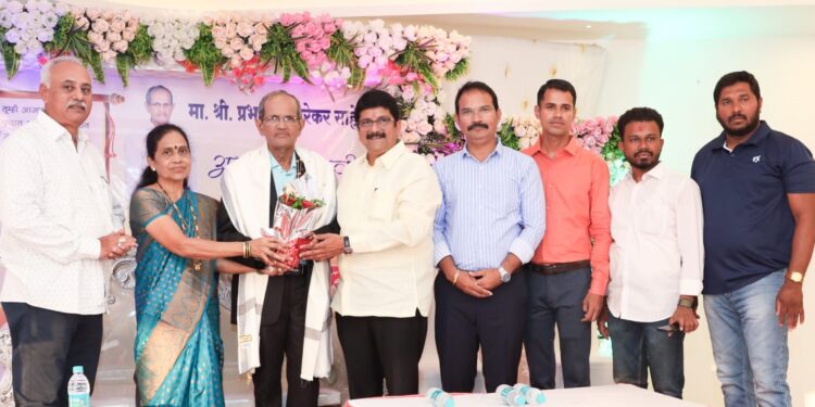 Birthday of Samarth Bhandari Credit Union founder Arekar