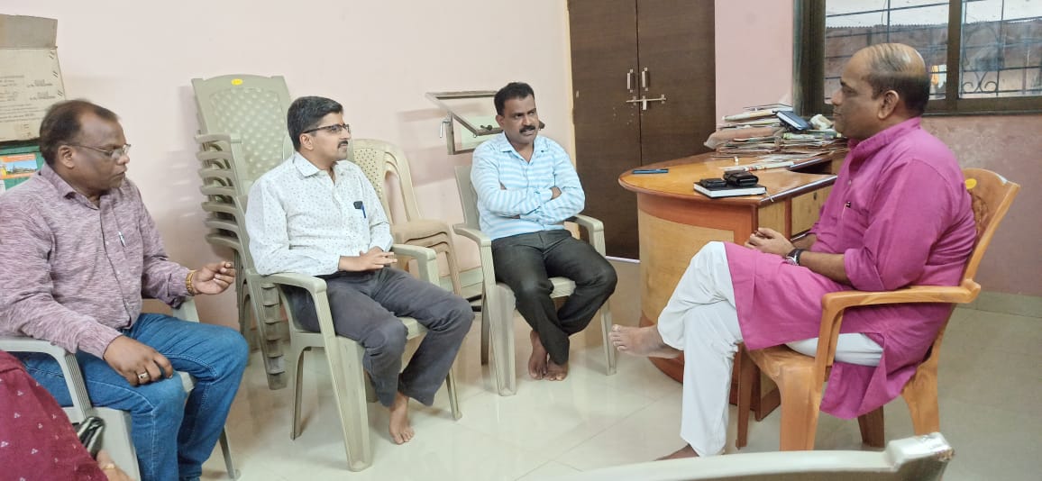 Nimkar's visit to Public Welfare Committee