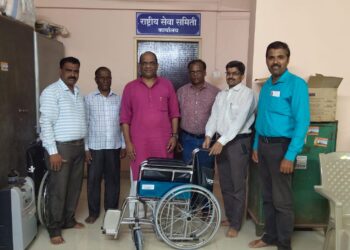 Nimkar's visit to Public Welfare Committee