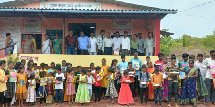 Distribution of materials from the Disabled Rehabilitation Institute