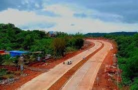 Minister Chavan inspected Mumbai-Goa Highway