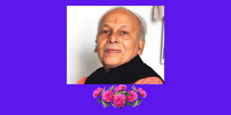 Veteran colorist Jayant Savarkar No More