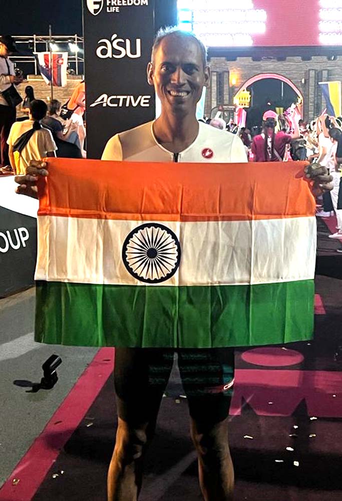 Tejanand Ganapatye is the first Ironman from Konkan