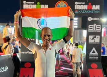 Honoring the Ironman Tejanand Ganapatye