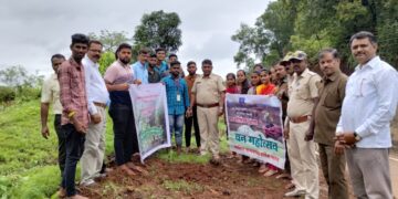 Plantation of trees by Patpanhale College