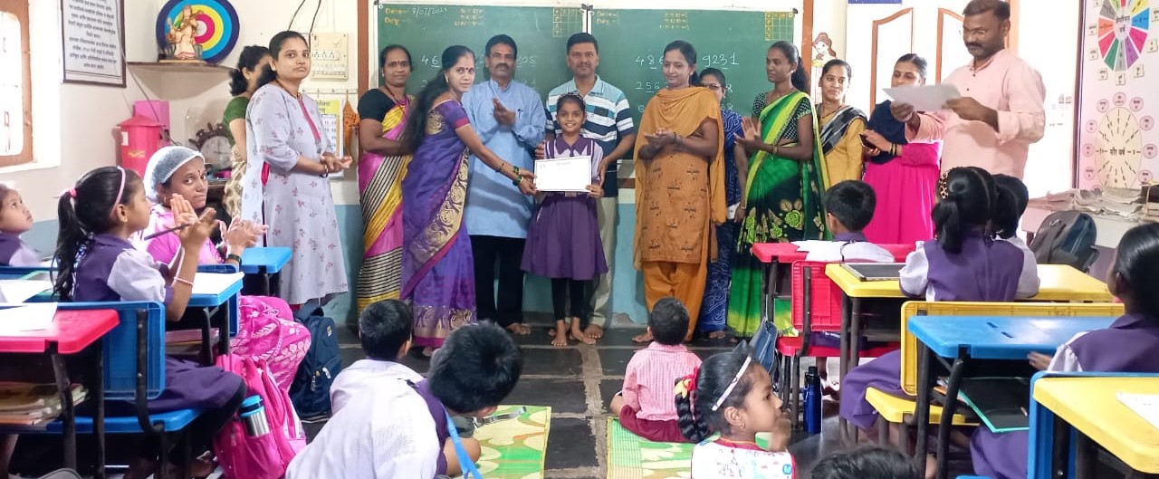 Success of students of Khodde School in Manthan Exam