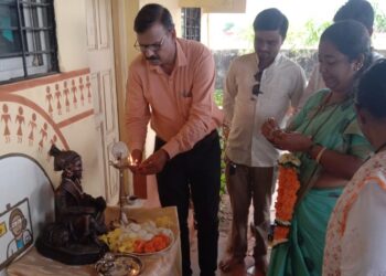 Health camp completed at Velneshwar sub-centre