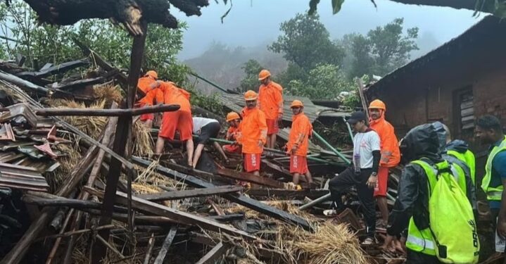 7 people died in a landslide on Irshalwadi
