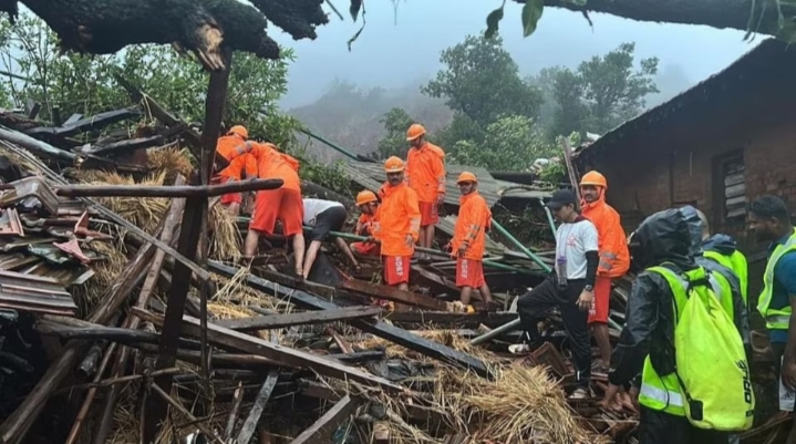 7 people died in a landslide on Irshalwadi