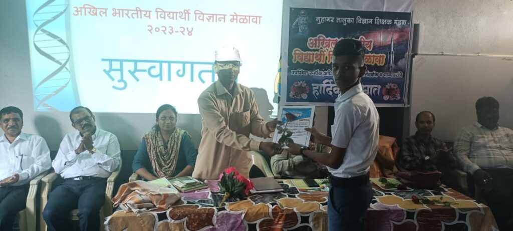 Elocution Competition 2nd Prize Winner Shreyash Vichare