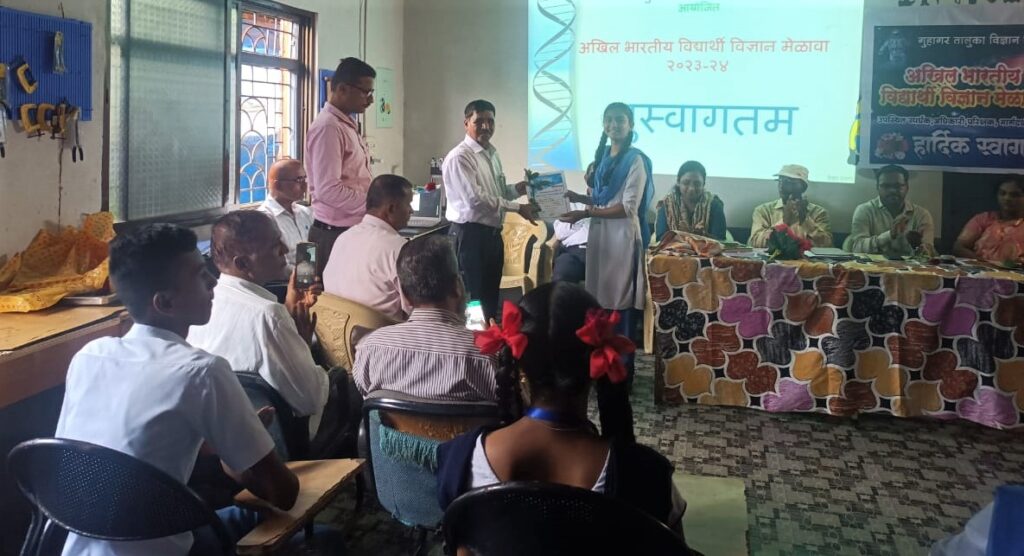 Elocution Competition 3rd Prize Winner Riya Vichare