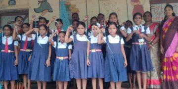 Nawanagar students prepared Rakhi