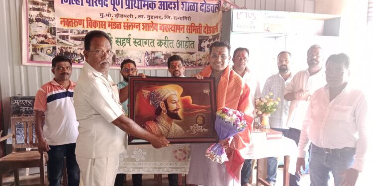 Gandhi gave financial support for road repairs