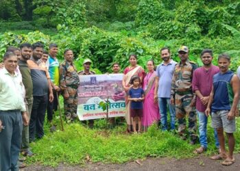 Forest Minister's birthday tree plantation