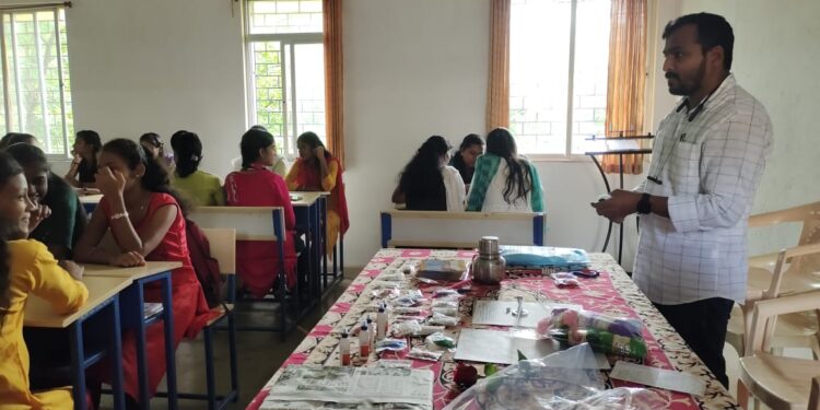 A commendable activity of Tatyasaheb Natu College
