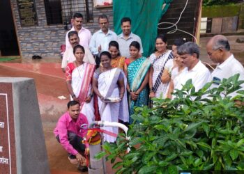 Inauguration of tap water supply scheme at Kotaluk