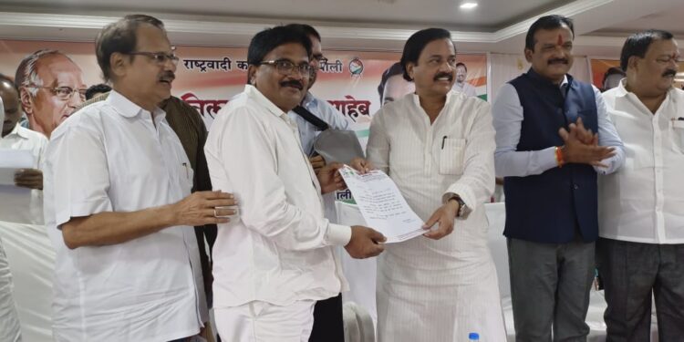 Appointment of Suresh Sawant as NCP taluk president
