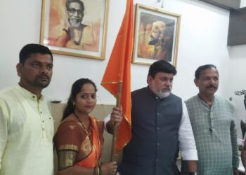 Sarpanch of Pimpar joins Shiv Sena