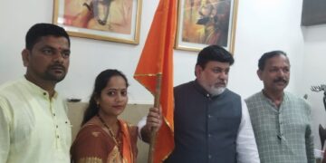 Sarpanch of Pimpar joins Shiv Sena