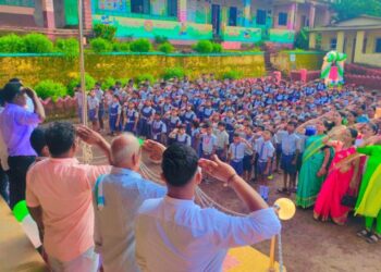Residents of Velaneshwar honored the soldiers