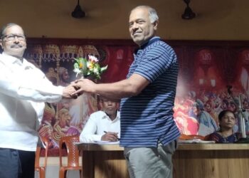 Oak as President of Ration Shop Association