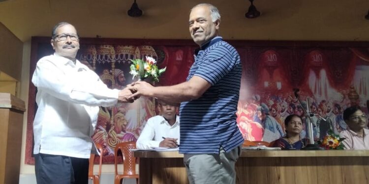 Oak as President of Ration Shop Association