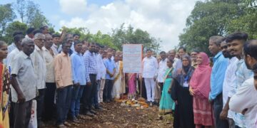Bhoomipujan of tap water scheme at Patpanhale