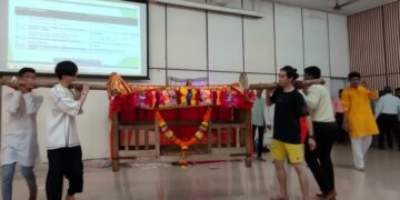 Students' visit to Maharishi Parashuram College