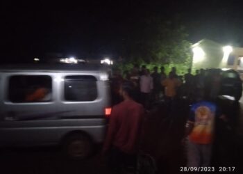 Accident in Ganesh immersion procession