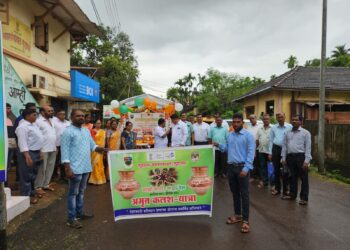 Amrit Kalash Yatra taken out in Guhagar