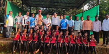 Kolvali High School Girls Team First