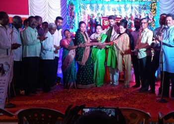 Baby naming ceremony at Khodade