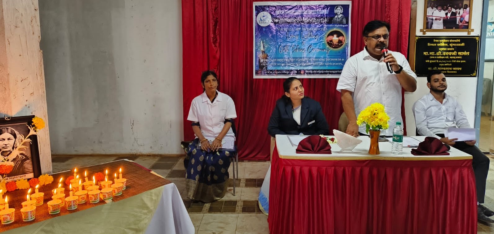 Oath Ceremony of Regal College Students