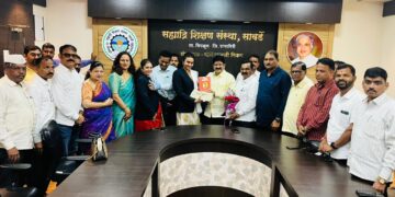 Yashika felicitated by Sahyadri Education Institute