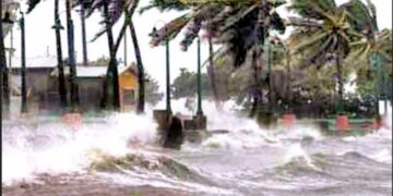 Alert warning due to heavy rain